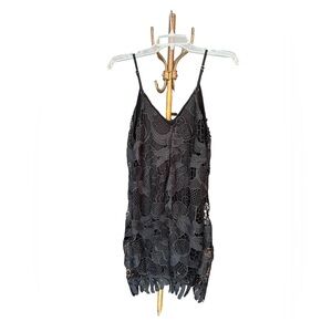 Express Black Lace Cocktail Dress Size M